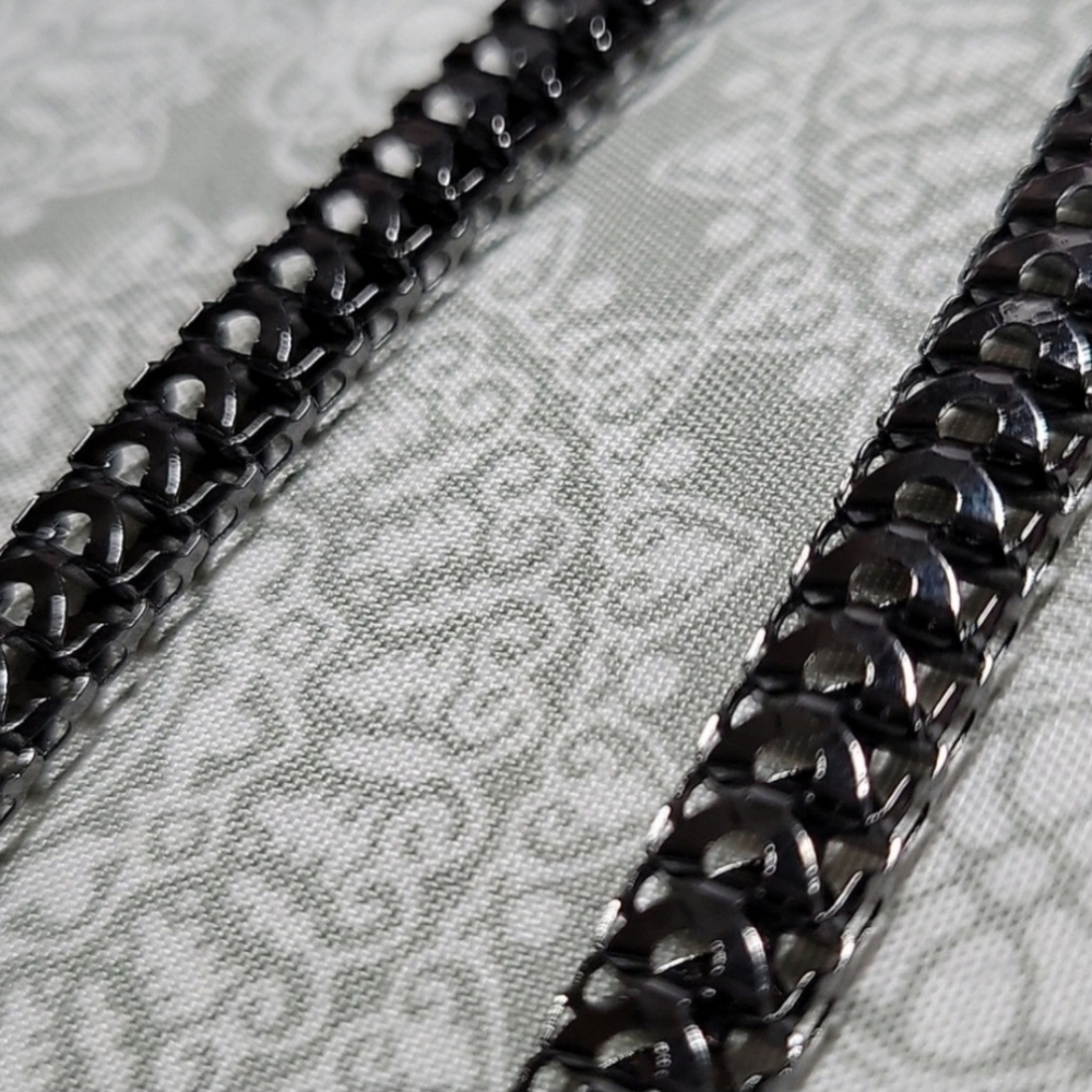 Sterling Forever Gun Metal CZ Necklace - Picture 7 of 8